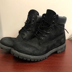 Black Timberland Boots
